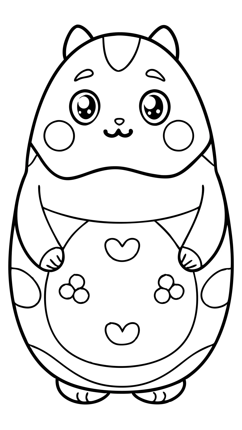 coloriage jumbo squishmallows